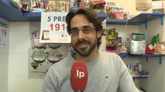 Quinto premio de la Lotería de Navidad 2016: 19152. Cae en Valencia capital (Blasco Ibáñez, avenida del Cid, avenida de Burjassot), Pinoso, Benidorm, Catral y Catarroja