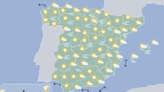 Previsión del tiempo para Nochevieja en Valencia, Alicante y Castellón