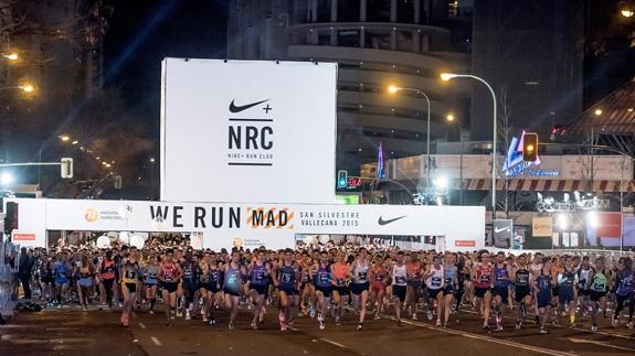 Calles cortadas en Madrid por la San Silvestre Vallecana 2016