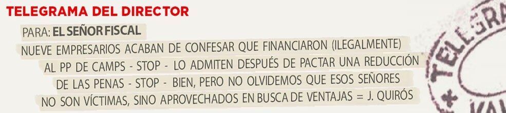 Telegrama para el Señor Fiscal