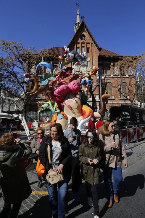 Falla Plaza del Mercado Central. :: manuel molines