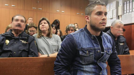 José Fernando Ortega Mohedano, en una de sus visitas a los juzgados.