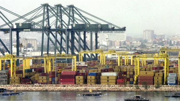 El Puerto de Valencia en una imagen de archivo.