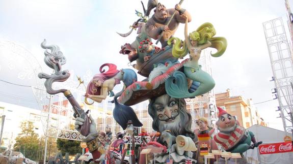 Falla Malvarrosa - Antonio Ponz - Cavite.