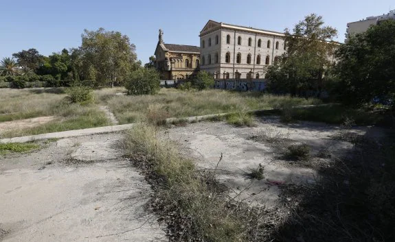 Solar de Jesuitas, junto al Jardín Botánico. :: jesús signes