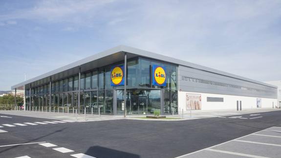 La nueva tienda Lidl en Gandia.