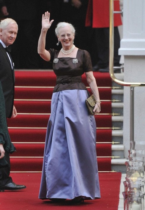 La reina Margarita, en los fastos por la boda de Guillermo de Inglaterra con Kate Middelton. :: d. deme