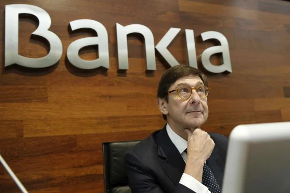 El presidente de Bankia, José Ignacio Goirigolzarri. :: EFE/Mariscal