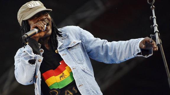 El cantante de reggae Alpha Blondy en una imagen de archivo.