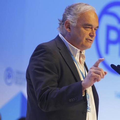 González Pons, durante su intervención. 