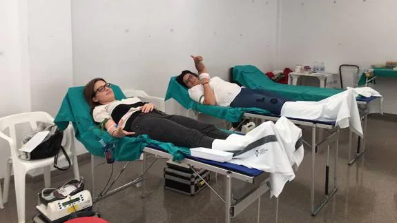 Donaciones de sangre en La Font d'en Carròs.