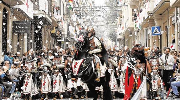 Entrada de Moros y Cristianos Alcoy 2017.