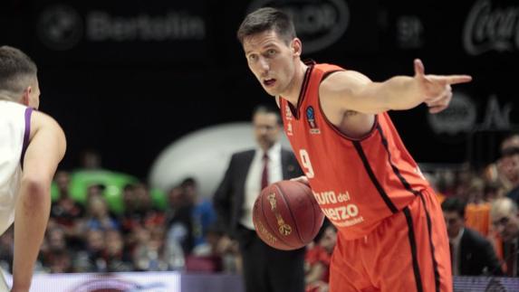 Sam Van Rossom, durante un encuentro de la presente temporada.