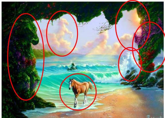 Solución | ¿Puedes hallar los 6 caballos escondidos?