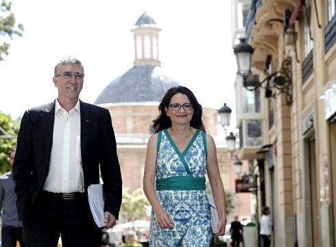 El conseller de Economía, Rafael Climent, ayer. :: efe/m. bruque