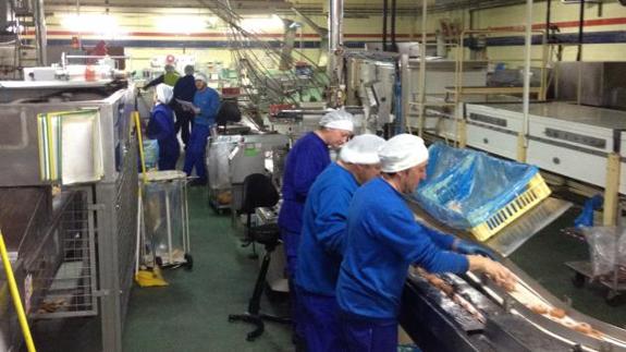 Interior de las instalaciones de Grupo Siro. 