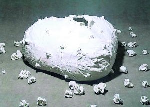 Una de las obras de la exposición.
:: LP