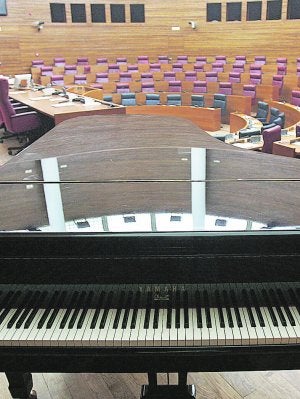 Imagen del piano que se instaló en 2007 ::                             JUANJO MONZÓ