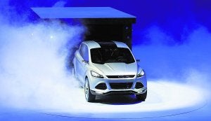Ford Vertrek, concepto en el que se basa el nuevo Kuga que se fabricará en Almussafes en exclusiva para Europa. ::                             REUTERS/REBECCA COOK