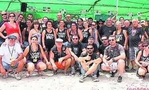Tavernes acoge un encuentro motero en la playa