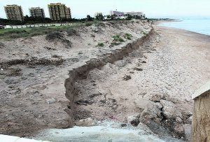 Costas descarta espigones en El Saler para recuperar la playa