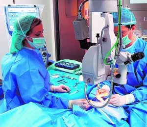 El centro oftalmológico fía su futuro a la investigación con financiación europea