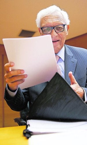 Rafael Vicente Queralt, Síndic Major de Comptes. ::                             EFE/K.FÖRSTERLING