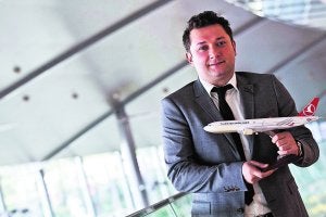 Serkan Kuzlu, director general de Turkish Airlines en Valencia. ::
DAMIÁN TORRES