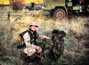Militares con reservas