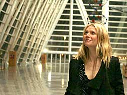 La actriz Gwyneth Paltrow en el Museo Príncipe Felipe. /lp