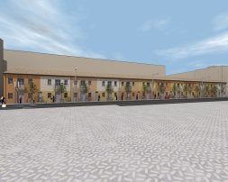 Figuración virtual del futuro aspecto del barrio Ave María de Alaquàs.LP