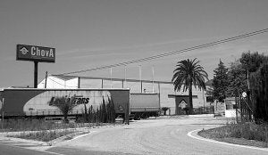 La fábrica en Tavernes. /C. GIMENO