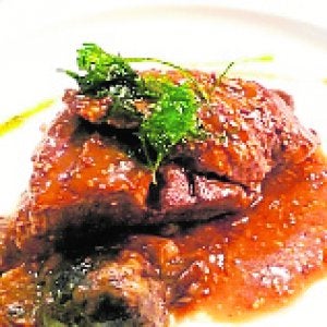 Solomillo aromatizado