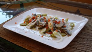 ENSALADA  EXPRESS DE SARDINAS