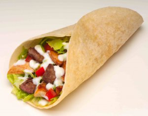 Fajitas de salmón y atún