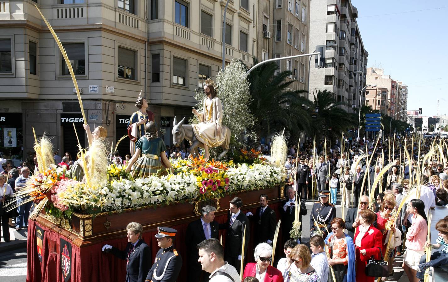 Procesión de Domingo de Ramos en Alicante