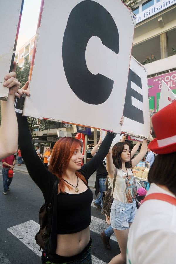 Miles de personas reivindican en Murcia «empleo de calidad»