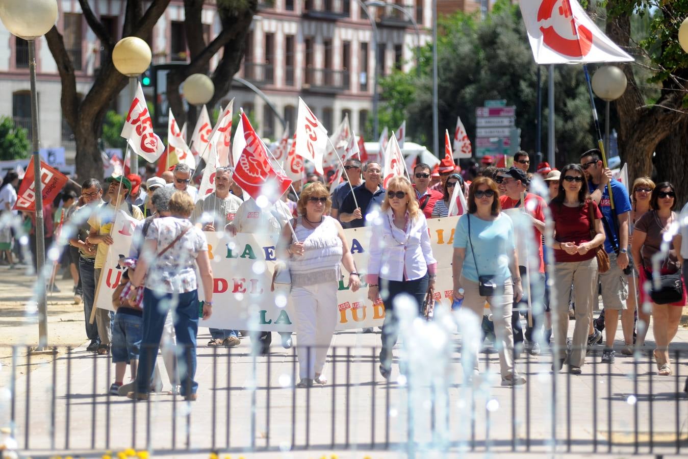 Miles de personas reivindican en Murcia «empleo de calidad»