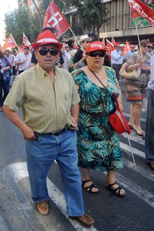 Miles de personas reivindican en Murcia «empleo de calidad»