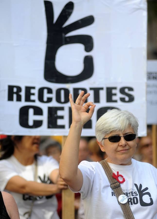 Miles de personas reivindican en Murcia «empleo de calidad»