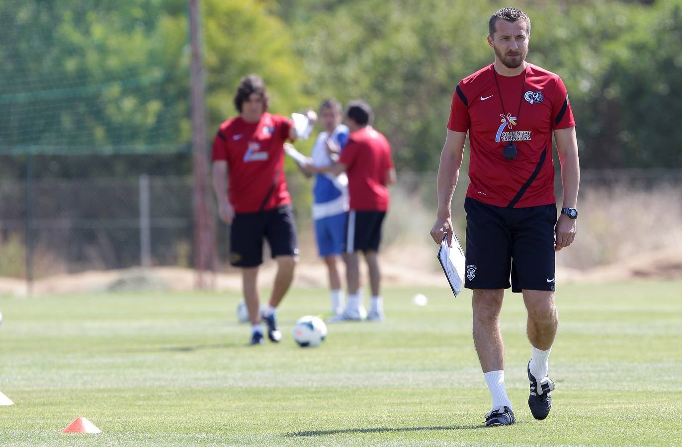 Primer entrenamiento de Jokanovic