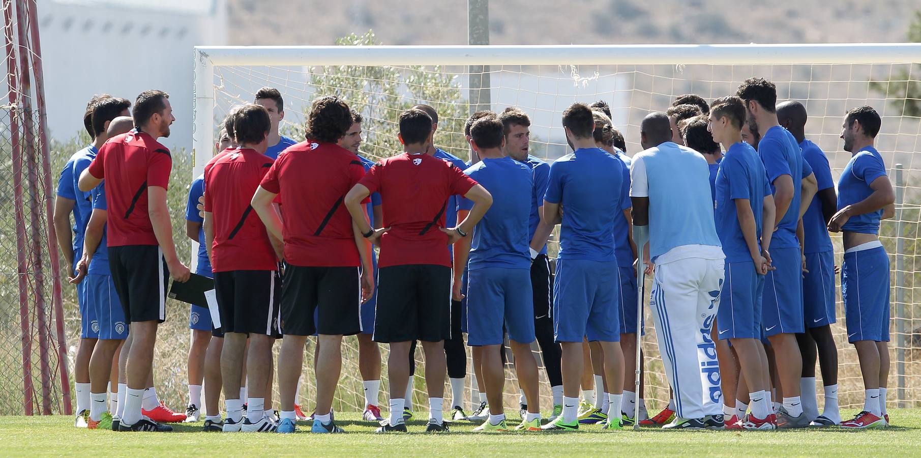 Primer entrenamiento de Jokanovic