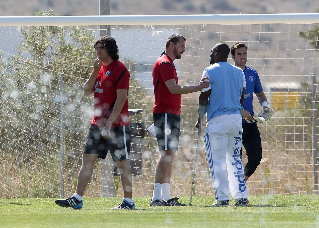 Primer entrenamiento de Jokanovic