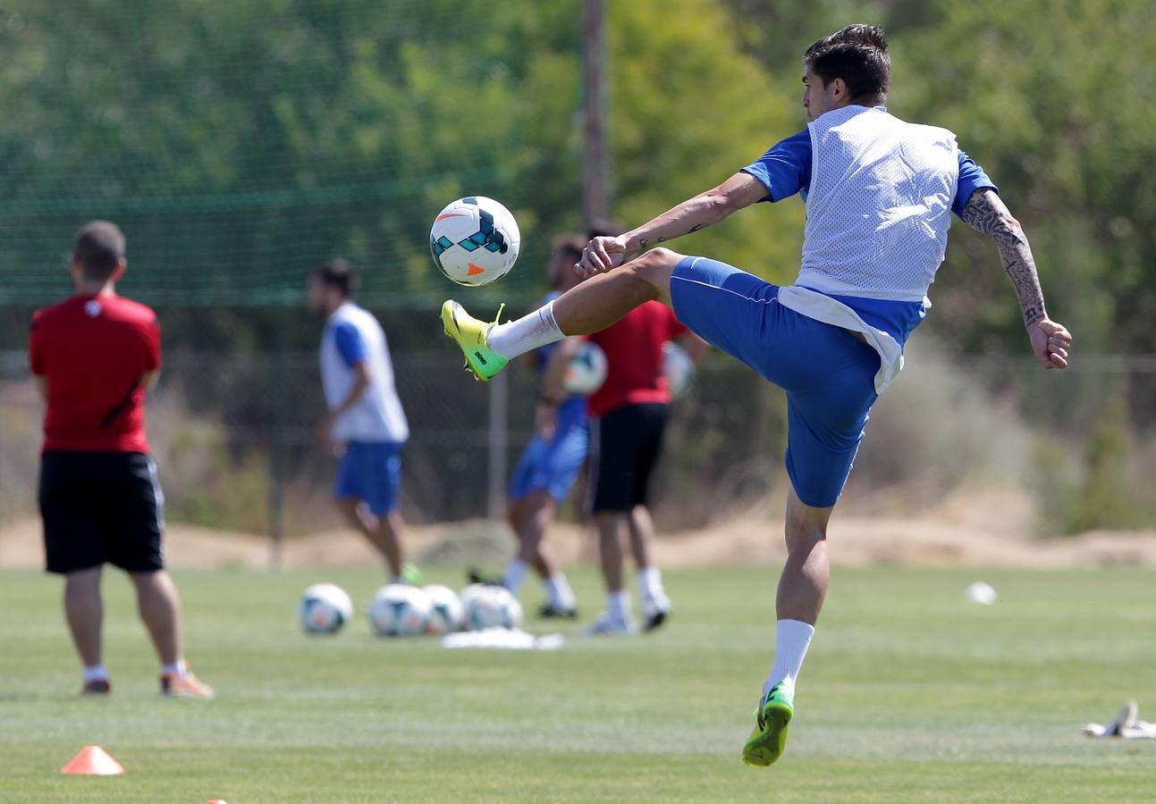 Primer entrenamiento de Jokanovic