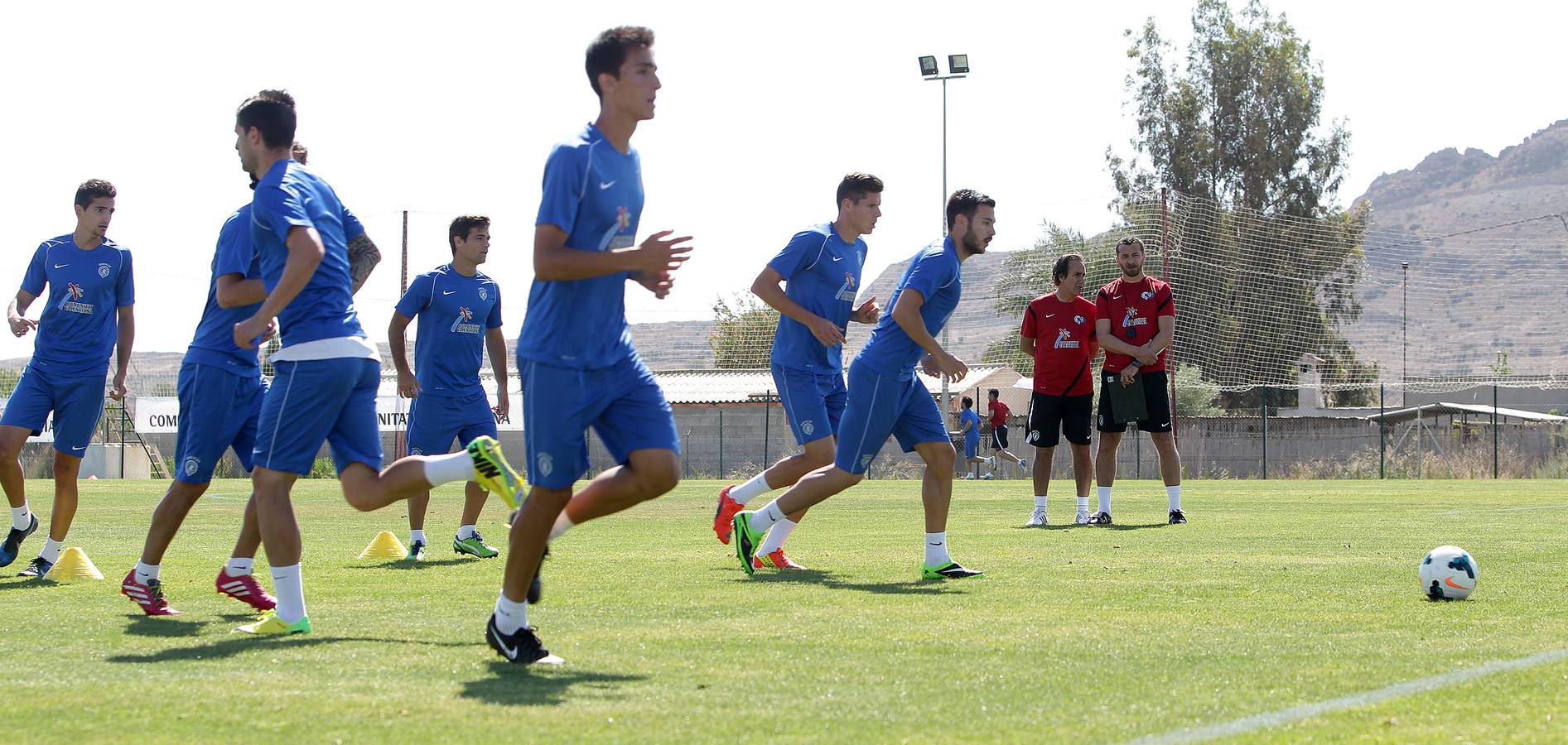 Primer entrenamiento de Jokanovic