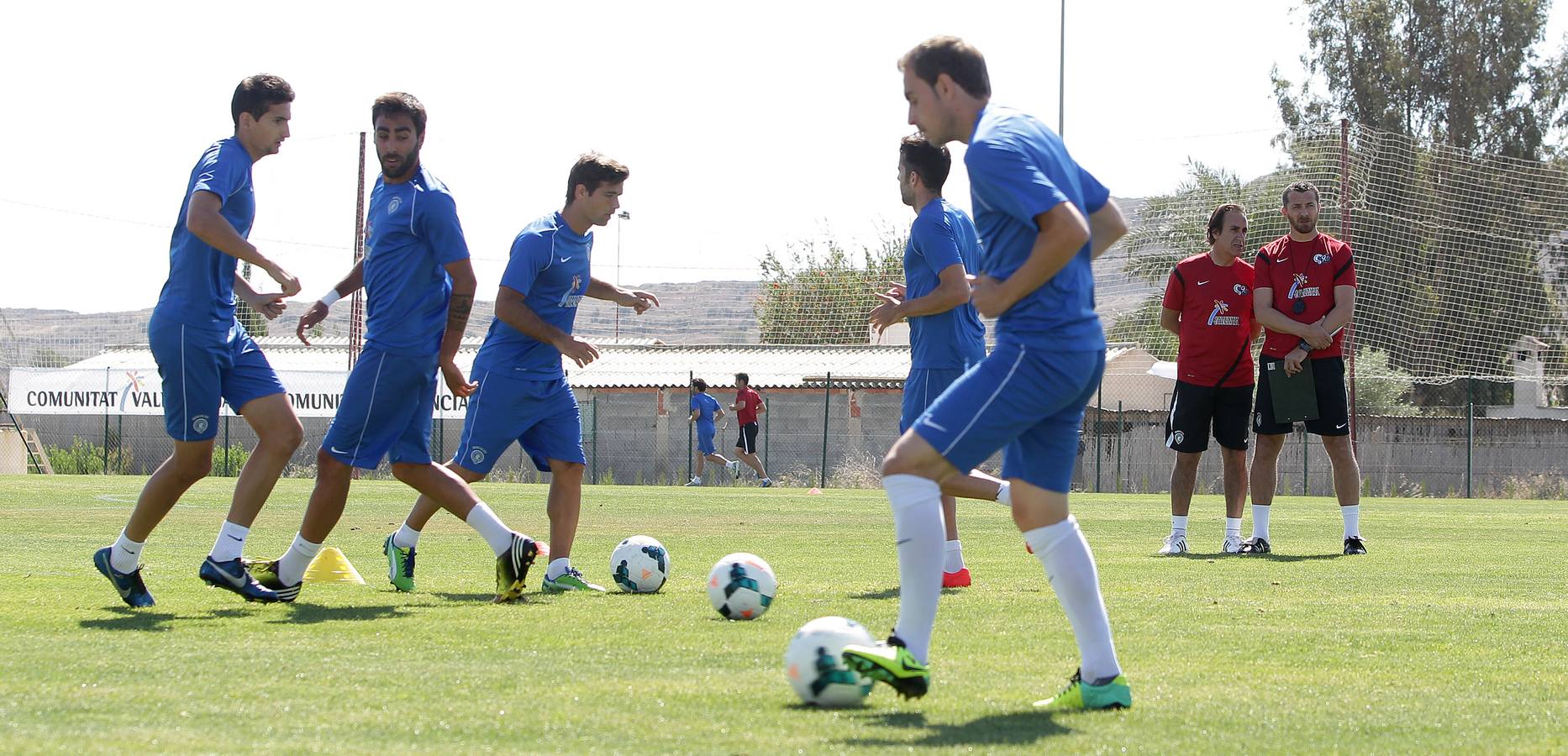 Primer entrenamiento de Jokanovic