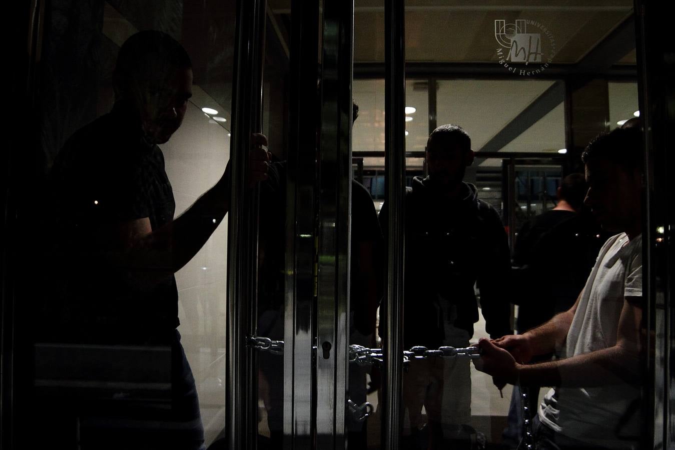 Una protesta estudiantil acaba con incidentes al final del recorrido