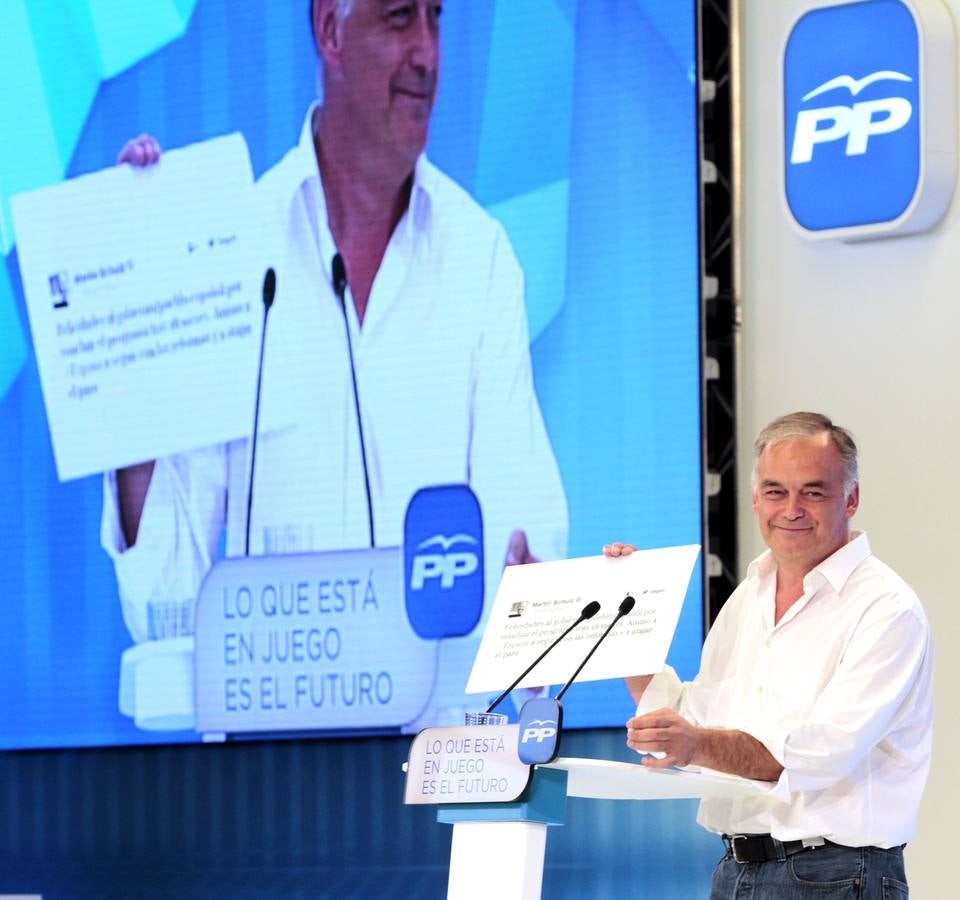 Mitín del &#039;popular&#039; Esteban González Pons en Alicante