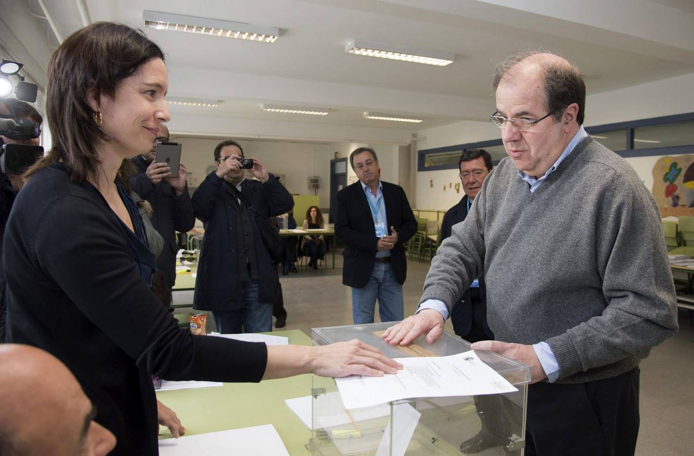 El presidente de la Junta de Castilla y León y del PP en esta comunidad autónoma, Juan Vicente Herrera.