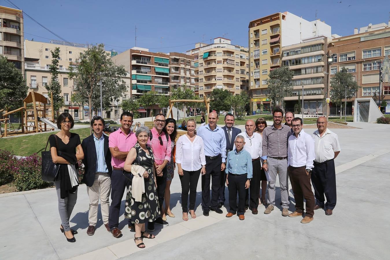 Inauguración de la Plaza Séneca en Alicante